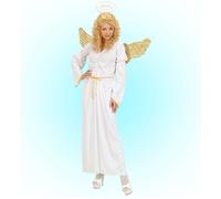 Widmann Ladies Angel Costume – Fancy Dress for Christmas, Panto & Nativity – Small UK 8-10