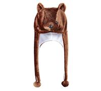 WIDMANN - Animal Hat, Party Animals, Fabric Hat, Plush Hat, Animal Costume