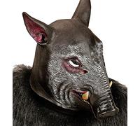 Widmann Animal Wild Pig Full Head Mask Boar Stag Do Fancy Dress Accessory Adult