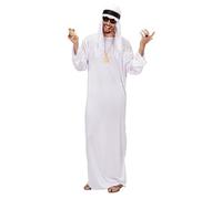 Ladies Arab Sheik Costume Small UK 8-10 for Middle East Indian Arab Fancy Dress