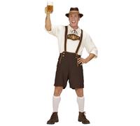 Widmann Bavarian Man (Lederhosen, Shirt,Socks, Hat) (XL) Different Colors