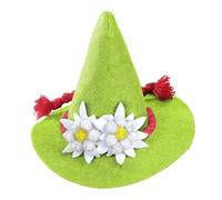 Widmann ? Bavarian Mini Hat with Edelweiss Green