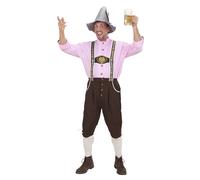 Mens Bavarian Man Heavy Fabric Costume Extra Large UK 46" for Saucy Fancy Dress
