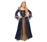 Widmann Beauty Queen (Dress With Wire Hoop, Belt, Headpiece) (L) Yellow