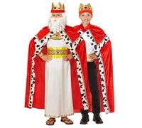 Widmann Biblical/Royal King (Cape, Crown) (140 cm / 8-10 Years) Red