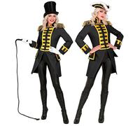 Widmann 49042 - Black Guard Uniform, for Women, Parade Tailcoat, Jacket, Coat, Circus Director, Costume, Carnival, Theme Party