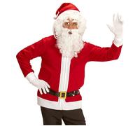 W WIDMANN MILANO Party Fashion - Blue Santa Claus Costume for Men, Carnival, Theme Parties