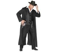 Widmann Bounty Killer (Long Coat, Vest) (S) Black