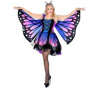 Widmann Butterfly (Tutu Dress, Wings, Antennas) (L) Blue