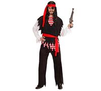 Widmann Caribbean Pirate (Shirt With Vest, Skirt, Belt, Headband, Hat) (XXXL) Di