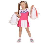 Widmann Cheerleader (T-Shirt, Skirt) (116 cm / 4-5 Years) Different Colors