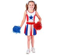 Widmann Cheerleader (Top, Skirt) (140 cm / 8-10 Years) Different Colors