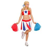 Widmann Cheerleader (Top, Skirt) (M) Different Colors