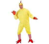 Widmann Chicken (Jumpsuit, Socks With Feet, Mask) (M) Yellow