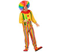Mens Circus Clown Costume Large UK 42/44" for Circus Fancy Dress