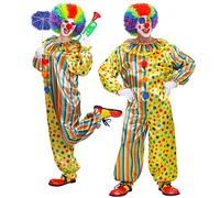 Widmann MILANO PARTY FASHION Circus Clown Jester Clown Costume