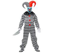 Widmann 70291 Circus Clown Costume Outfits, Multi-Coloured, S