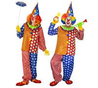 Widmann Clown (Coat With Ruff, Pants, Hat) (L) Different Colors