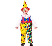 WIDMANN CLOWN (overalls, hat) - (116 cm / 4-5 Years)