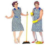 Widmann 48612 Housewife Dress L/XL, Multicoloured