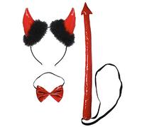 Widmann Costume Set Black Devil