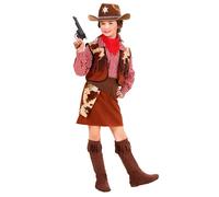 Widmann Cowgirl (Shirt, Vest, Skirt, Belt With Holster, Boot Covers, Bandana) (1