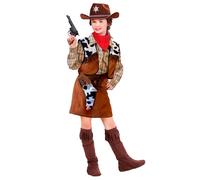 Widmann Cowgirl (Shirt, Vest, Skirt, Belt With Pistol Holster, Boot Covers) (140
