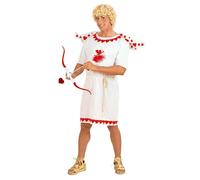 Widmann Men's Costume Amor Good Luck Messenger 74573 White/Red
