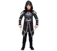 Widmann Dark Assassin (Hooded Robe) (158 cm / 11-13 Years) Black