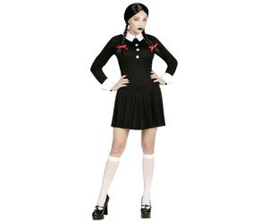 WIDMANN - Dark girl costume, dress, Halloween, carnival, theme party