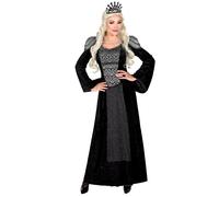 Widmann Dark Queen (Dress, Headpiece) (L) Black