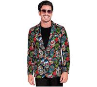Widmann Dia De Los Muertos Party Fashion Jacket (Jacket) (XL) Different Colors