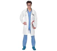 Widmann - Doctor/Coat, Doctor, Professor, Surgeon, Medic, Fancy Dress Costumes, Blue/White