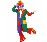 Widmann Evil Clown (Coat With Vest) (XL) Purple / Lila