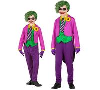 Widmann Evil Clown (Tailcoat With Shirt And Vest, Pants, Tie, Gloves) (116 cm /