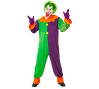 Widmann wdm07313 ? Evil Joker Costume, Purple, Large