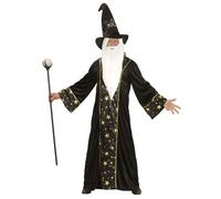 Widmann Fantasy Wizard (Robe, Hat) (S) Black