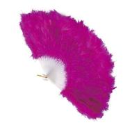 Widmann 47172 Ladies Pink Feather Fan One Size