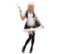 Widmann French Maid (Dress, Apron, Headpiece, Choker, Cuffs, Garter) (XL) Differ
