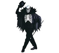 Widmann Fright Skeleton Costume Undead Bone Skull Carnival Halloween