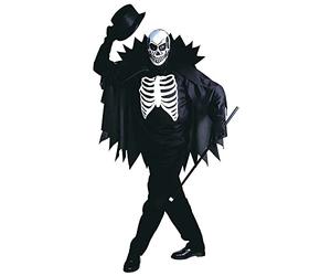 Widmann Fright Skeleton Costume Undead Bone Skull Carnival Halloween