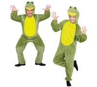 Widmann Funny Frog (Hooded Jumpsuit With Mask) (M/L - h 175 cm) Green