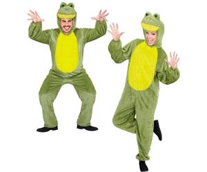 Widmann Funny Frog (Hooded Jumpsuit With Mask) (M/L - h 175 cm) Green
