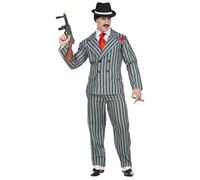 Widmann W MILANO Party Fashion - Gangster Costume, Jacket, Trousers, 20s and 30s Suit, Mafia Boss