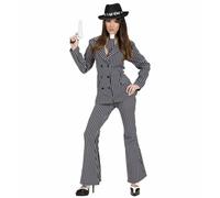 Widmann Gangster (Jacket, Pants, Tie) (L) Black