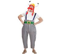 Widmann Gaulois (Maxi Pants With Braces, Belt, Helmet With Plaits, Moustache) (S