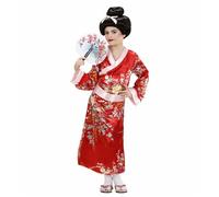 Widmann Geisha (Kimono, Belt, Chopsticks) (164 cm / 14-16 Years) Black