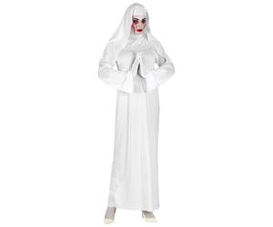 Widmann Ghostly Nun (Tunic, Headpiece, Gloves) (XS) White