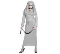 Widmann Ghostly Nun (Tunic, Headpiece) (XS) Grey