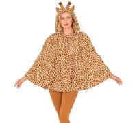 Widmann GIRAFFE (hooded poncho) - (one size fits most adult)